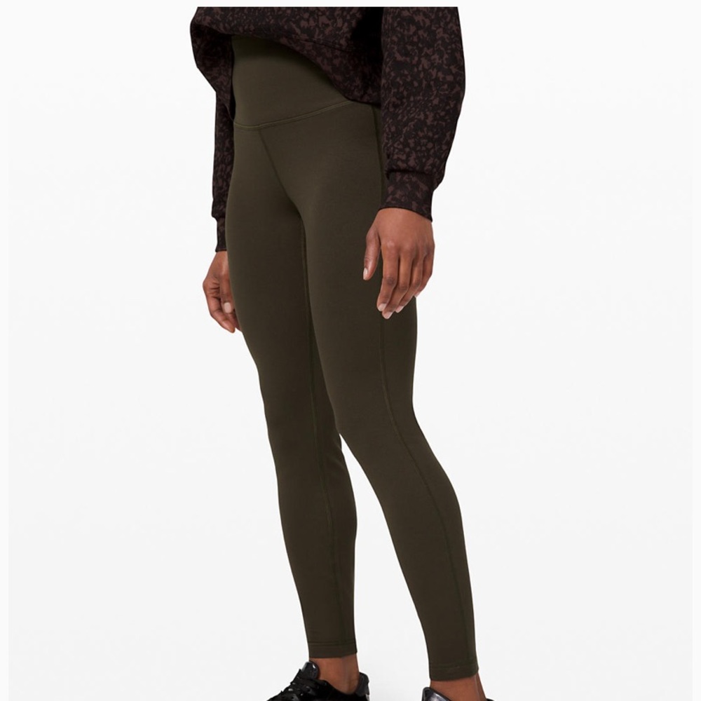Lululemon Army Green Leggings